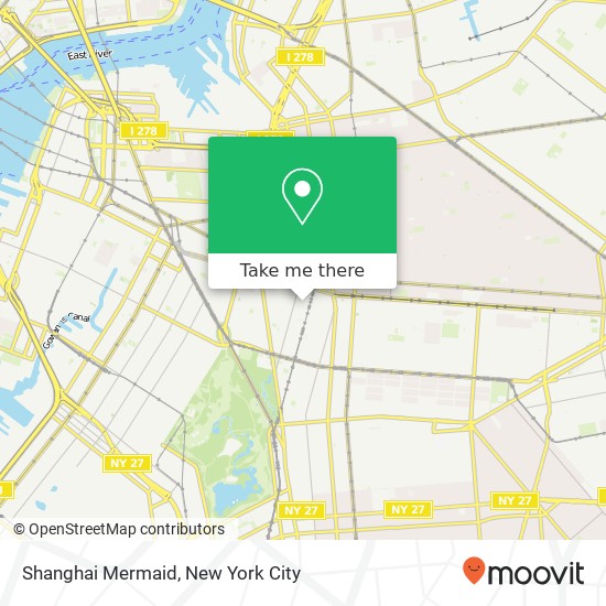 Shanghai Mermaid map