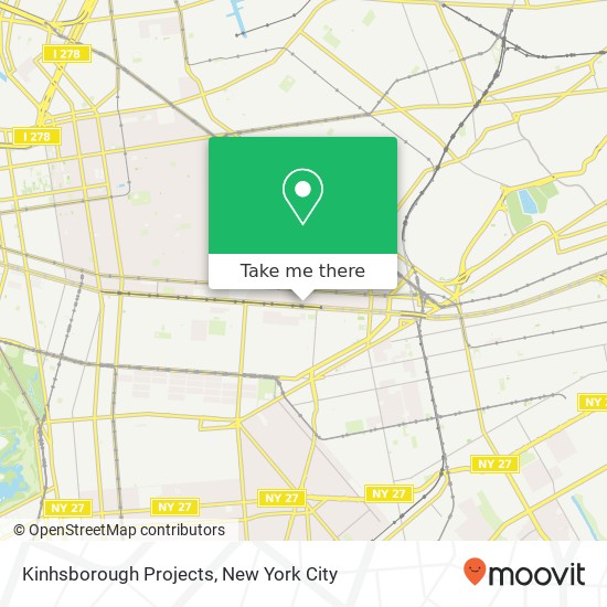 Kinhsborough Projects map