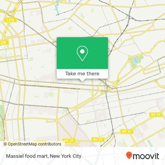 Mapa de Massiel food mart