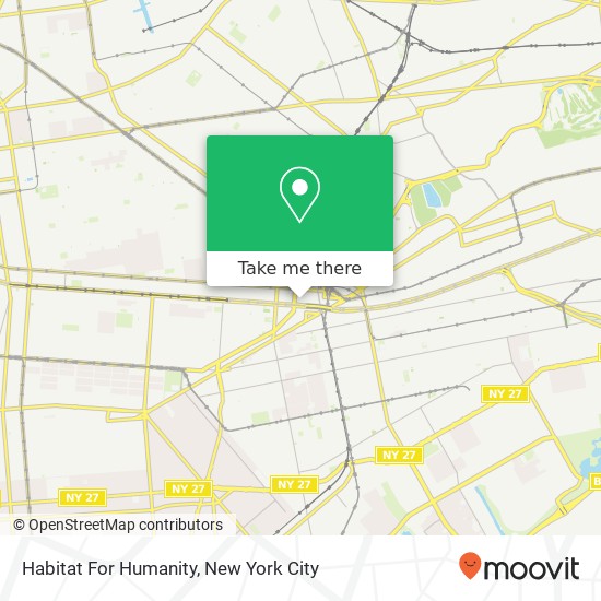 Habitat For Humanity map