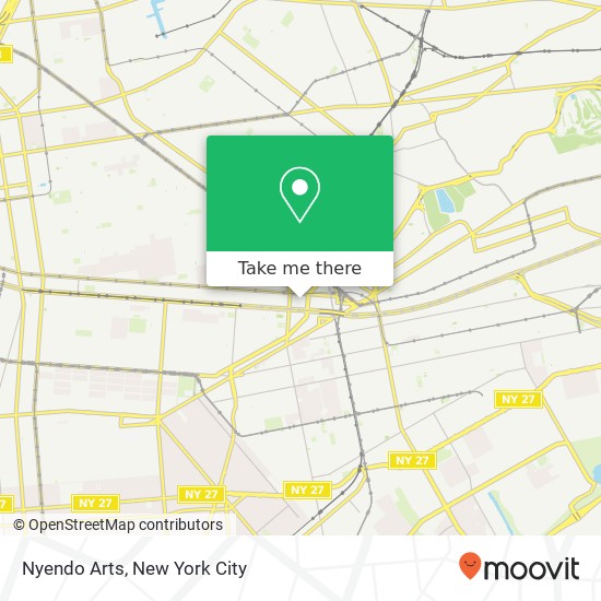Mapa de Nyendo Arts