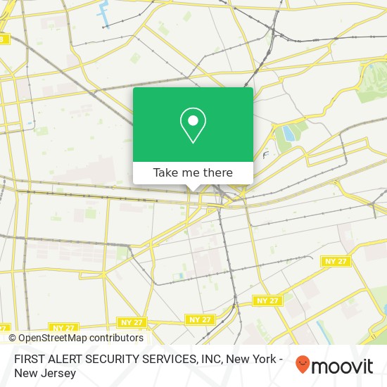 FIRST ALERT SECURITY SERVICES, INC map