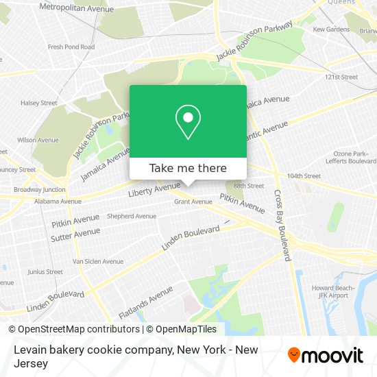 Levain bakery cookie company map