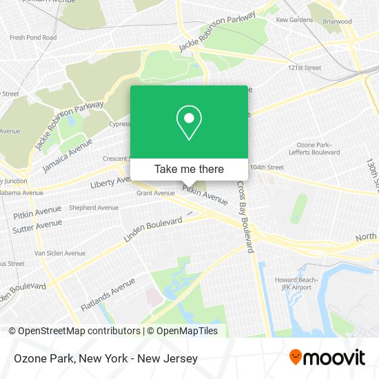 Mapa de Ozone Park