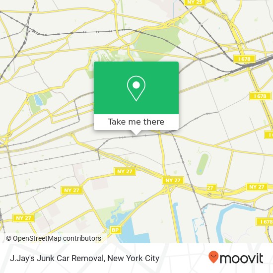 Mapa de J.Jay's Junk Car Removal