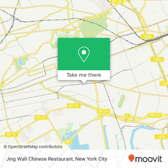Mapa de Jing Wah Chinese Restaurant