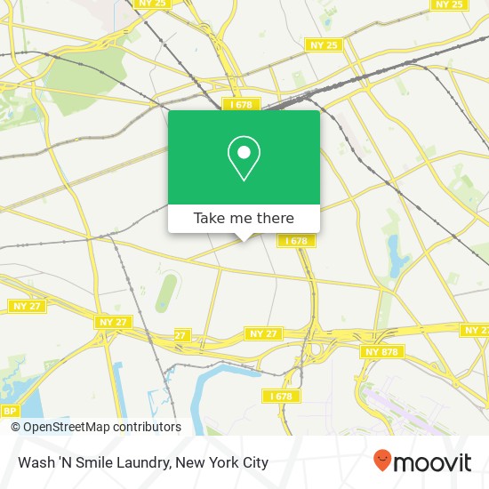 Mapa de Wash 'N Smile Laundry