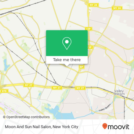 Mapa de Moon And Sun Nail Salon