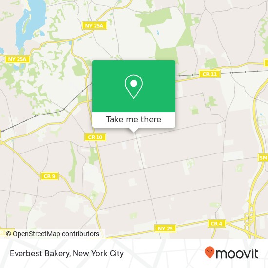 Mapa de Everbest Bakery