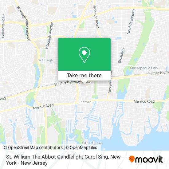 St. William The Abbot Candlelight Carol Sing map