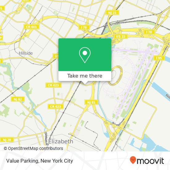 Mapa de Value Parking