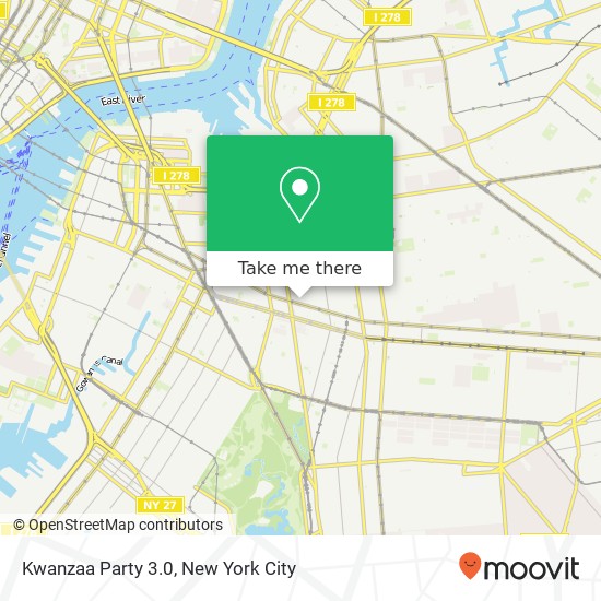 Kwanzaa Party 3.0 map