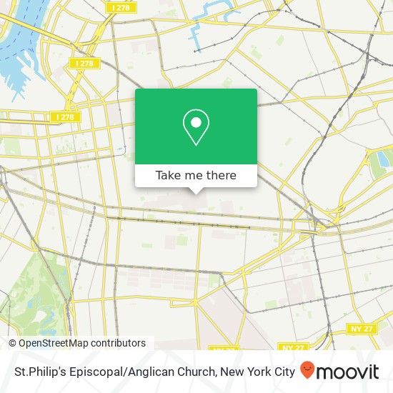 St.Philip's Episcopal / Anglican Church map
