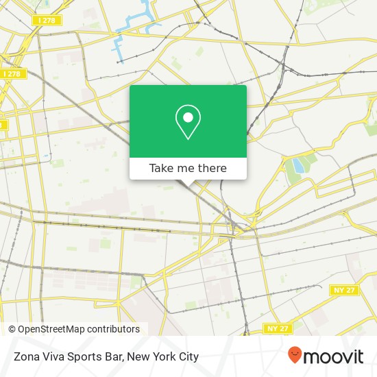 Mapa de Zona Viva Sports Bar