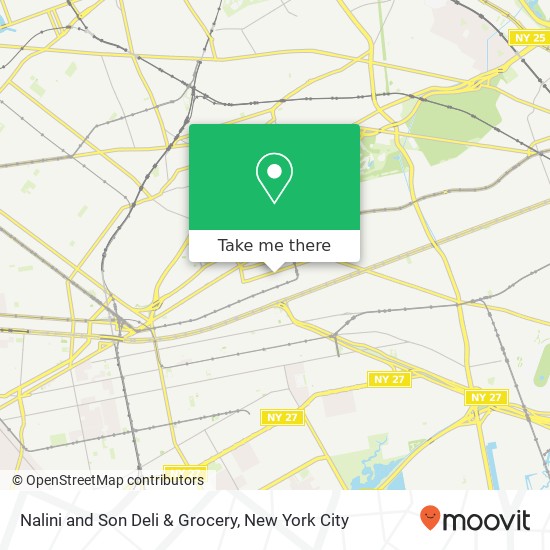 Nalini and Son Deli & Grocery map