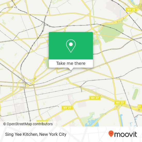 Sing Yee Kitchen map