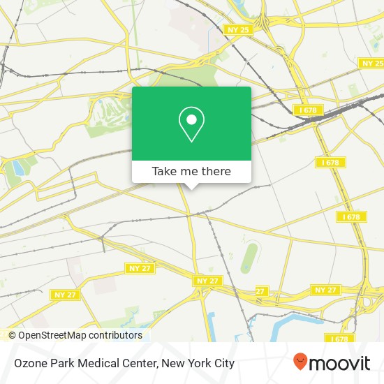 Ozone Park Medical Center map