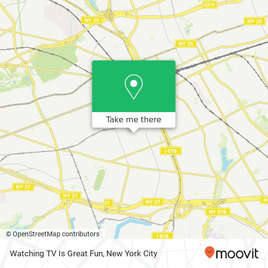 Mapa de Watching TV Is Great Fun