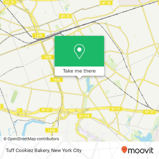 Mapa de Tuff Cookiez Bakery