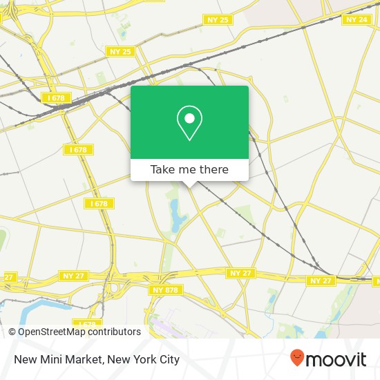 Mapa de New Mini Market