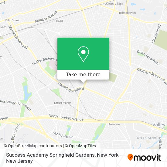 Success Academy Springfield Gardens map