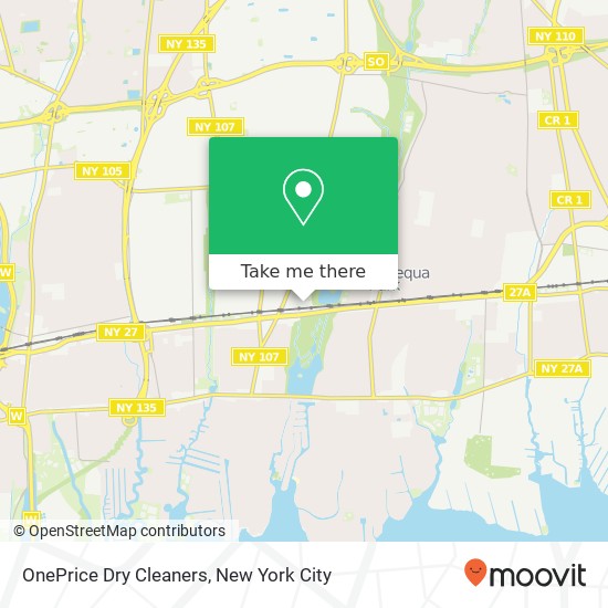 OnePrice Dry Cleaners map
