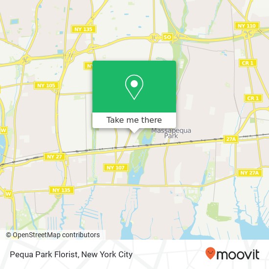 Pequa Park Florist map