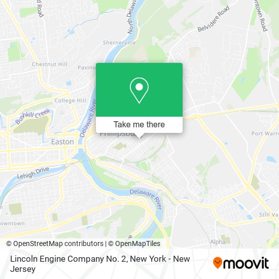 Lincoln Engine Company No. 2 map