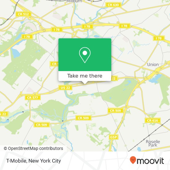 T-Mobile map