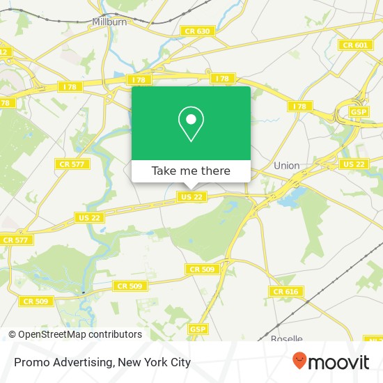 Mapa de Promo Advertising