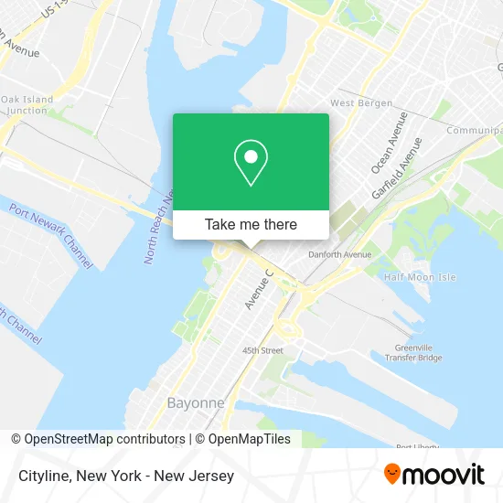 Cityline map