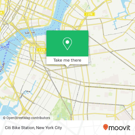 Mapa de Citi Bike Station