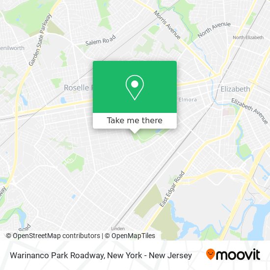 Mapa de Warinanco Park Roadway