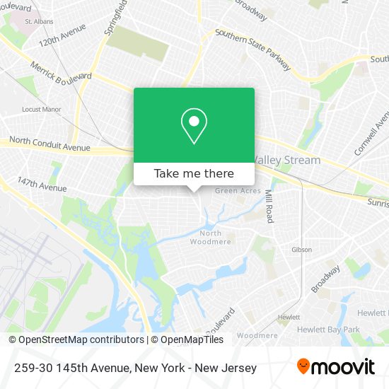 Mapa de 259-30 145th Avenue