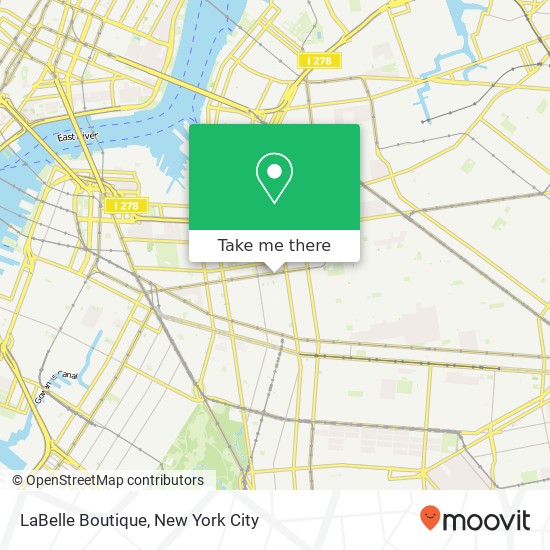 Mapa de LaBelle Boutique
