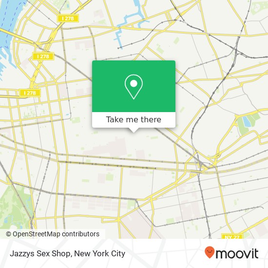 Mapa de Jazzys Sex Shop