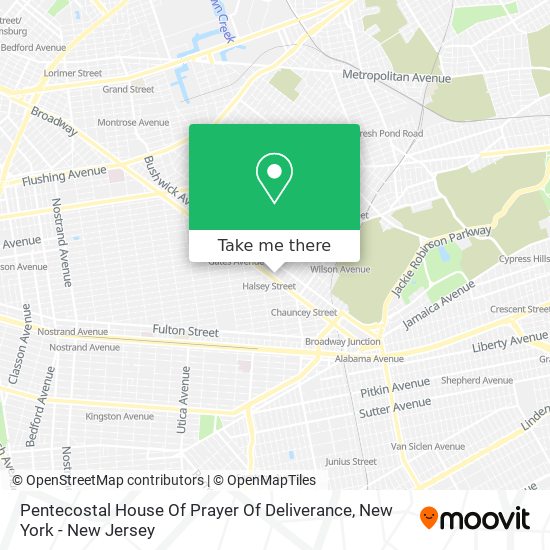 Mapa de Pentecostal House Of Prayer Of Deliverance