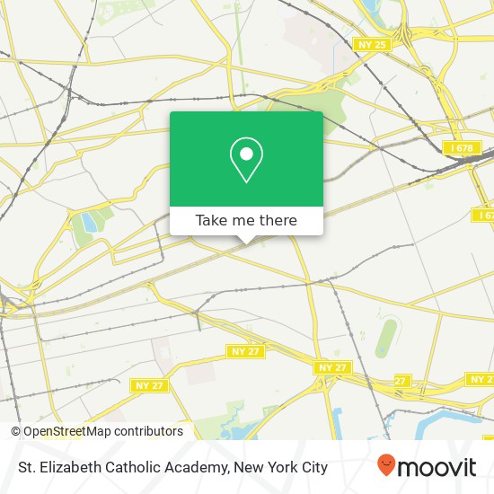 St. Elizabeth Catholic Academy map