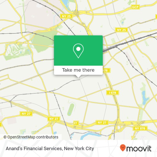 Anand's Financial Services map