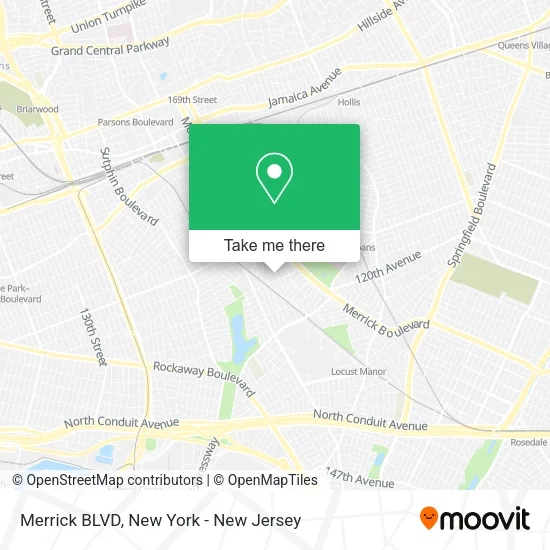 Merrick BLVD map