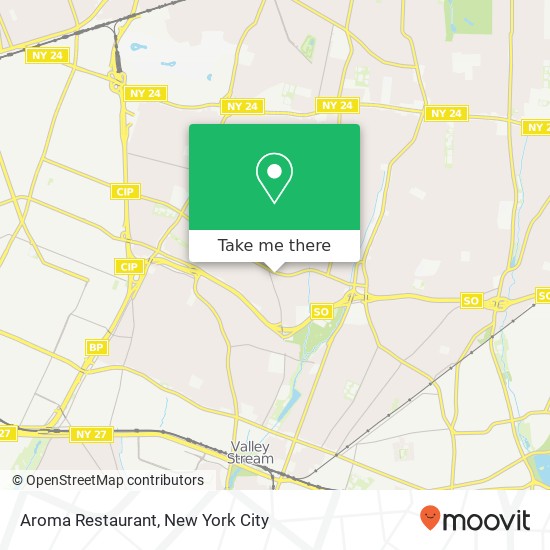 Aroma Restaurant map