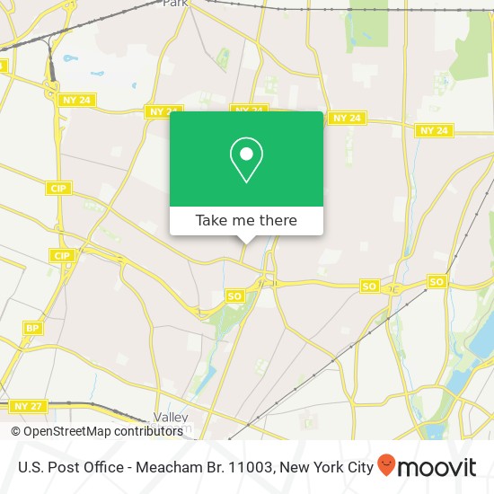 U.S. Post Office - Meacham Br. 11003 map