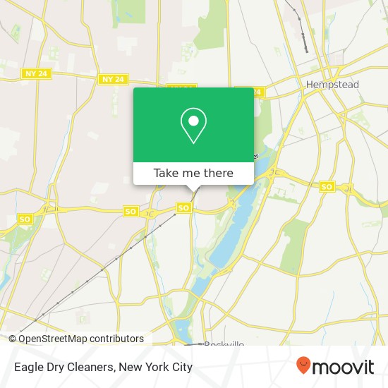 Mapa de Eagle Dry Cleaners