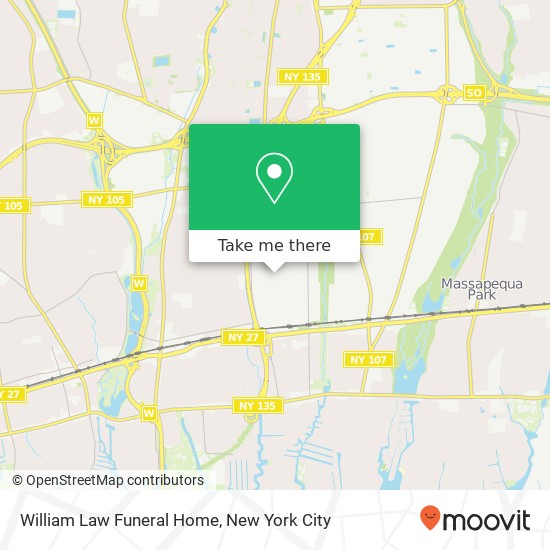 Mapa de William Law Funeral Home