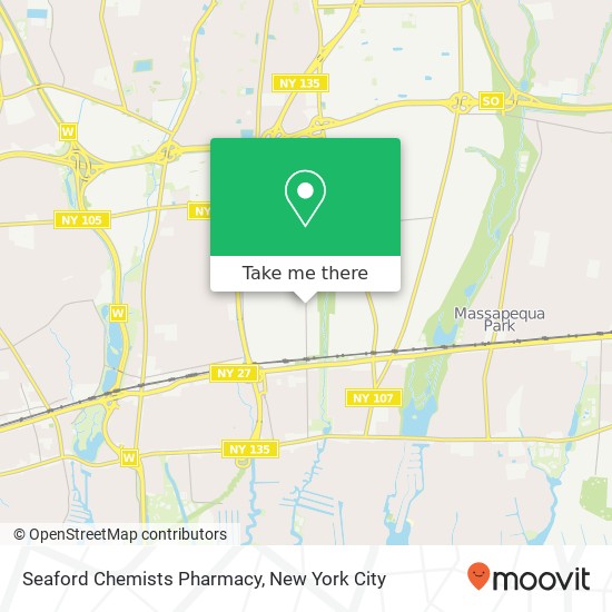 Mapa de Seaford Chemists Pharmacy