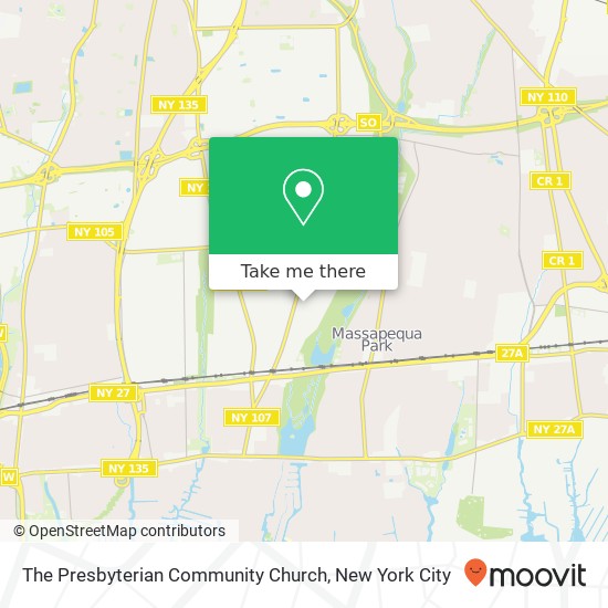 The Presbyterian Community Church map