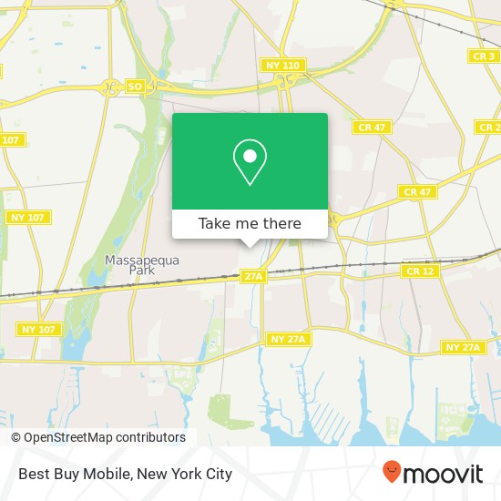 Mapa de Best Buy Mobile