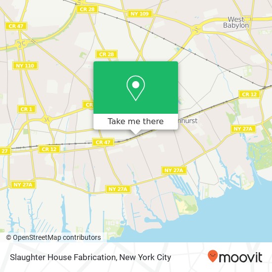 Mapa de Slaughter House Fabrication