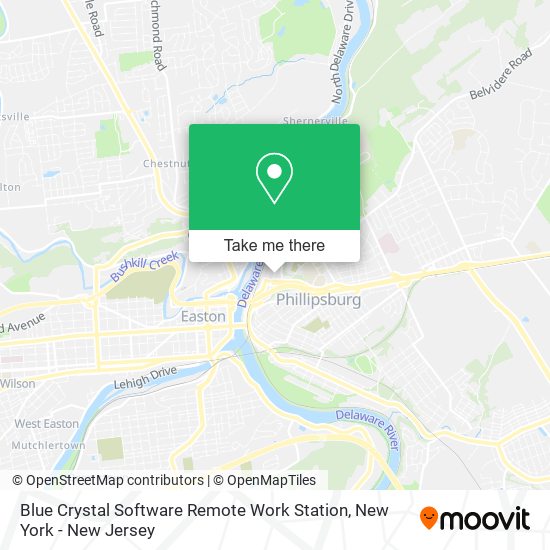 Mapa de Blue Crystal Software Remote Work Station