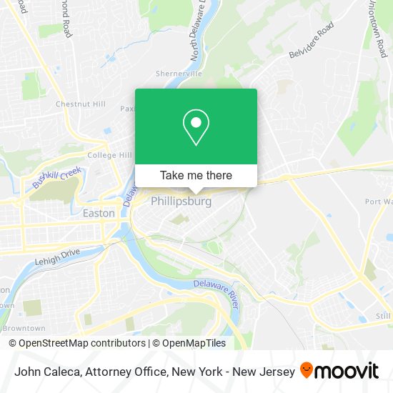 Mapa de John Caleca, Attorney Office